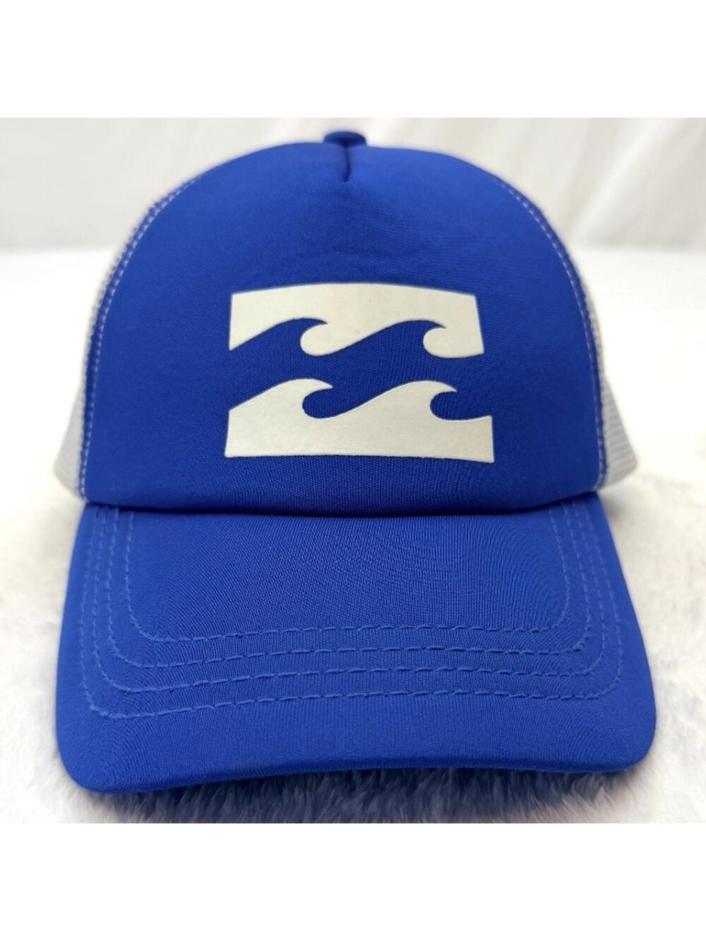 Billabong Unisex Adjustable Meshback Snapback Cap Hat Blue White